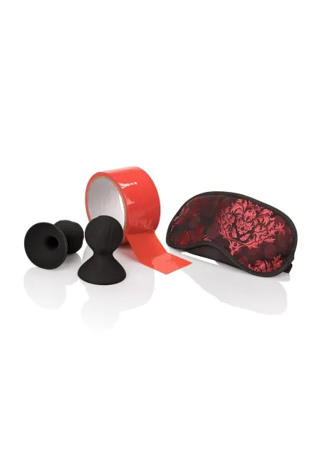 Набор БДСМ Scandal Beginners Fetish Kit (красный)
