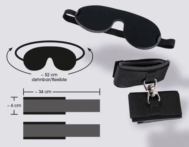 Набір БДСМ Orion Bad Kitty Bondage Kit (чорний)