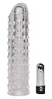 Насадка на пеніс Orion Vibro Penis Sleeve, 16х4 см (прозорий)