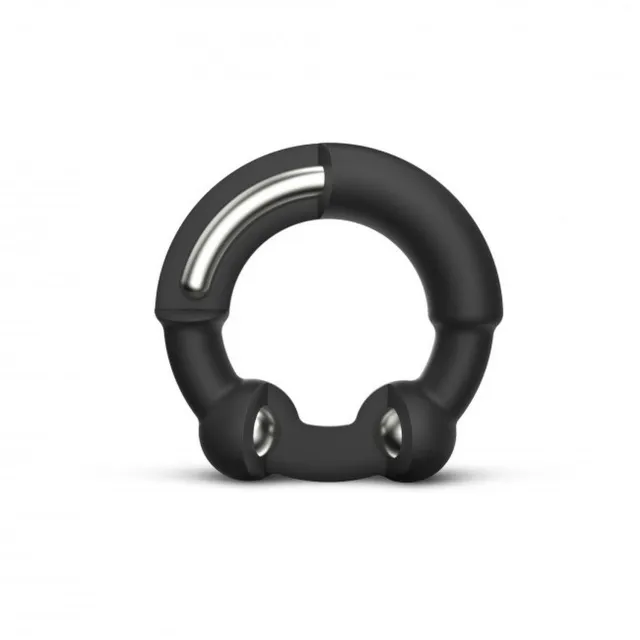 Эрекционное кольцо Dorcel Stronger Ring, 3.5 см (черный)