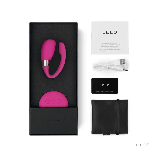 Lelo Tiani 3 - Masażer dla par, Różowy, 14, 4 cm