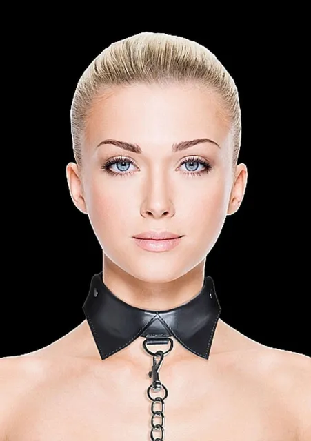 Ошейник с поводком Ouch! Exclusive Collar & Leash (черный)