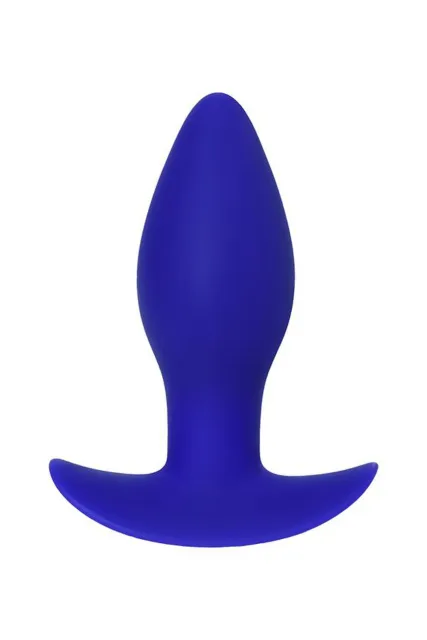 Анальная пробка ToDo Anal Vibro Plug Fancy, 10.7 см (синий)
