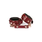 Наручники Liebe Seele Wine Red Narrow Wrist Cuffs (винно-червоний)
