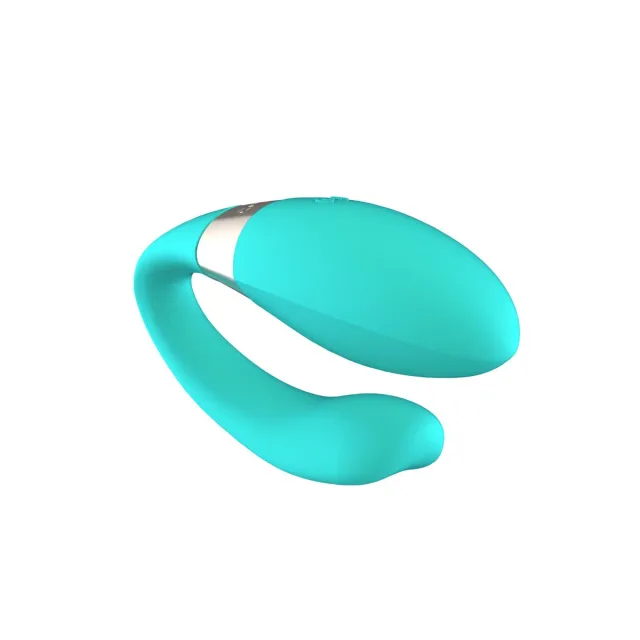 Вибратор для пар Lelo Tiani Harmony, 9 см (бирюзовый)