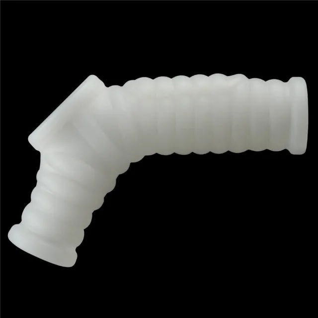 Lovetoy Knights Ring Vibrating Wave With Scrotum Sleeve - Wibrująca nakładka na penisa, Biały, 14, 4 cm