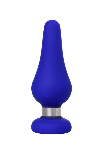 Анальная пробка ToDo Anal Plug Сlassic L, 13 см (синий)