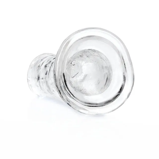 Фаллоимитатор RealRock Crystal Clear Realistic Dildo 6'', 15.5 см (прозрачный)