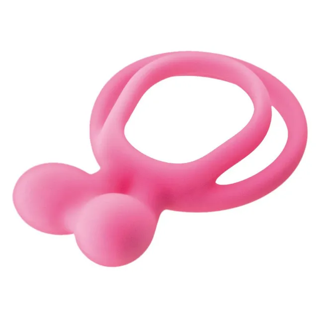 Ерекційне кільце Glamy Double Cockring, 6,3 см (рожевий)