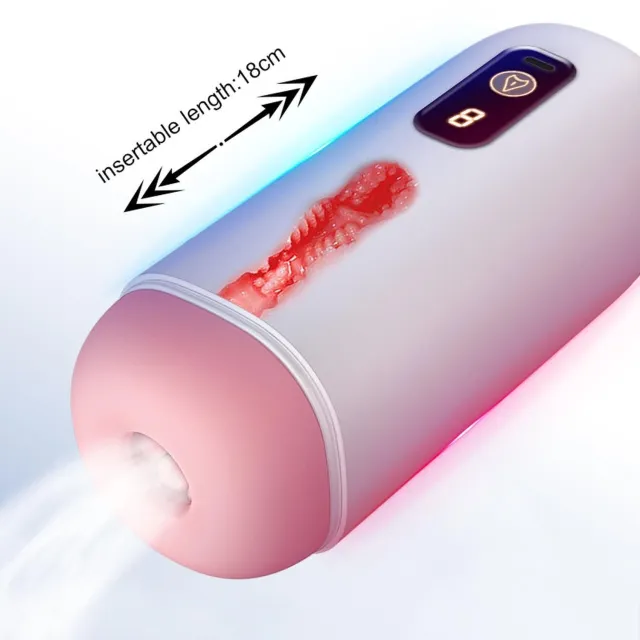 Автоматический мастурбатор B - Series Fox USB Rechargeable (розовый)