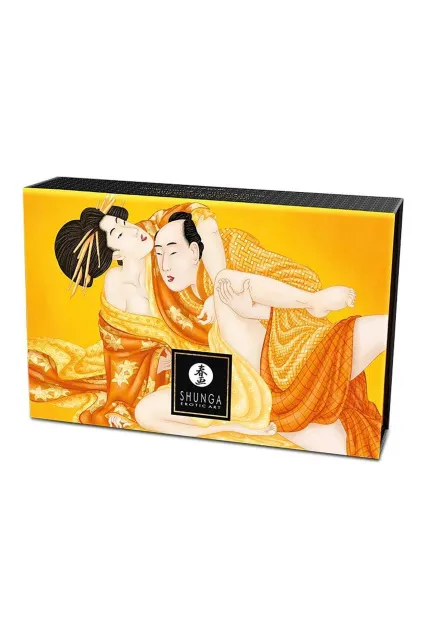 Масажний набір Shunga Kissable Massage Powder Luscious Mango, 2 шт