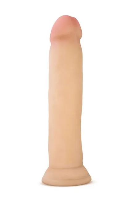 Blush Au Naturel Magnum Dong - Dildo, W kolorze cielistym, 24.1 cm