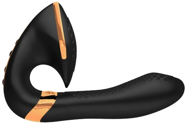 Вібратор Shunga Soyo Intimate, 17 см (чорний)