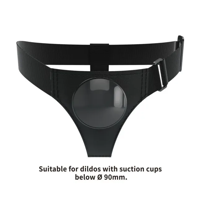 Трусики для страпона Pretty Love Harness Briefs, (черный)