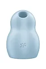 Вакуумний кліторальний стимулятор з вібрацією Satisfyer Pro To Go 1 (блакитний)