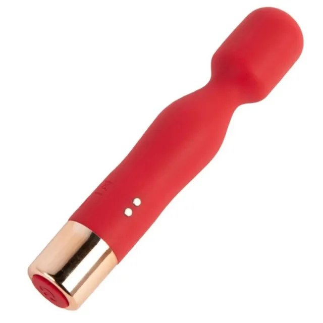 B - Series Lyla AV Wand - Wibromasażer, Czerwony, 14.4 cm