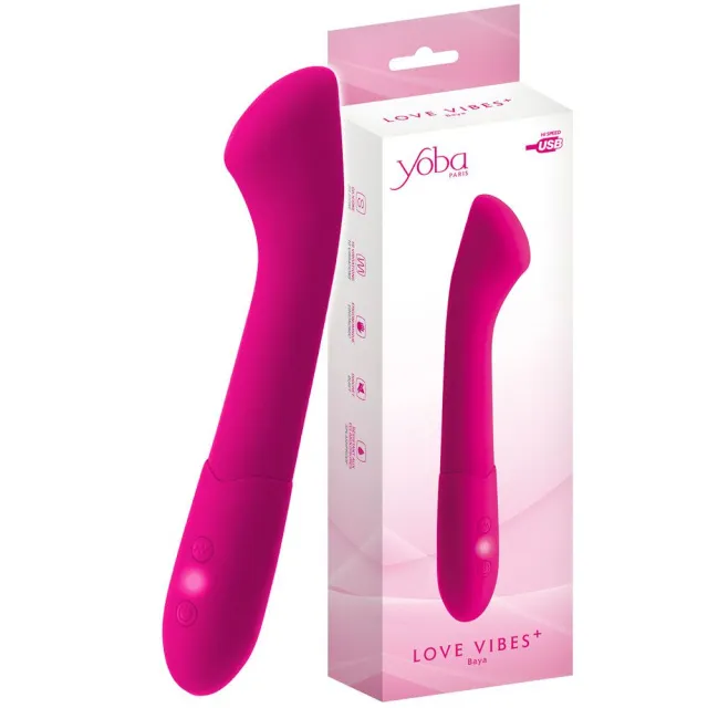 Вибратор Yoba Love Vibes Baya, 18.6 см (розовый)
