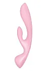 Вібратор-кролик Satisfyer Triple Oh, 24 см (рожевий)