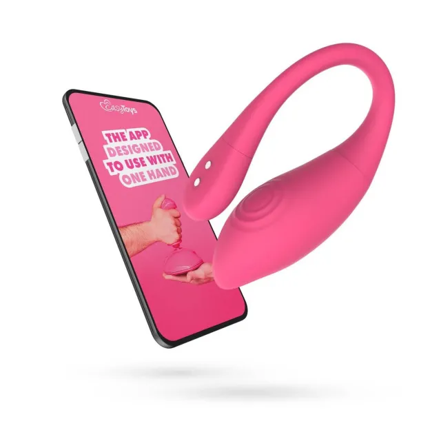 Віброяйце EasyConnect Aria, 18 см (рожевий)