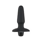 Анальная пробка Sweet Smile Rechargeable Butt Plug, 14 см (черный)