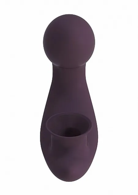 Вакуумный стимулятор клитора с вибрацией Desirable Bendable Air Pulse (фиолетовый)
