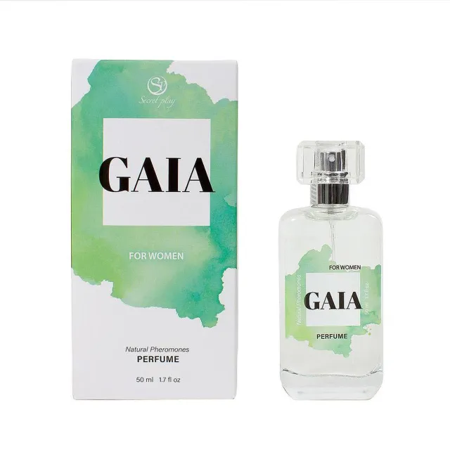 Secret Play Gaia - Perfumy damskie z feromonami, Jaśmin, 50 ml