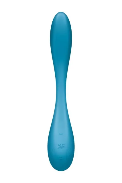 Вібратор для точки G Satisfyer G-Spot Flex 5+, 23 см (синій)