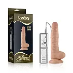 Фаллоимитатор с вибрацией Lovetoy Real Extreme, 22 см (телесный)