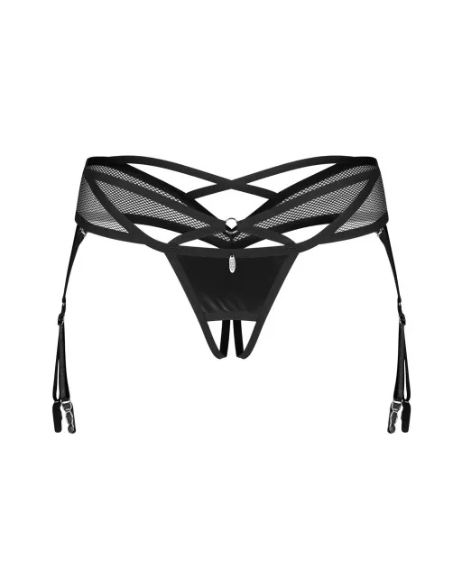 Obsessive Dominna otwarte - Stringi, XXL/XXXL