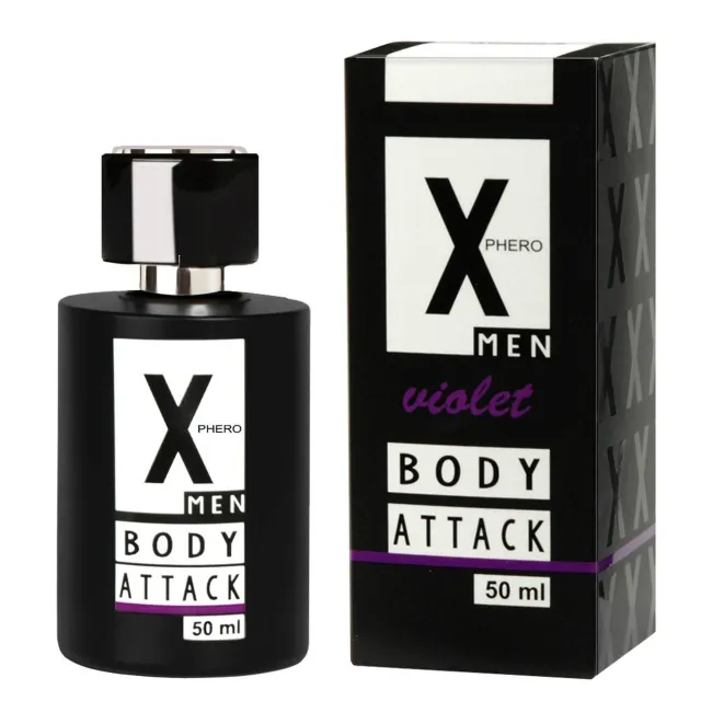Чоловічі парфуми з феромонами Xphero Body Attack, 50 мл