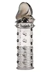 Насадка на пенис Toy Joy Power Stud Sleeve, 15 см (серый)