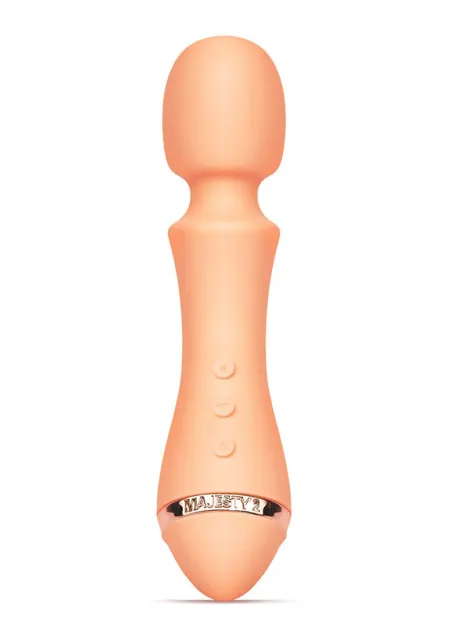 Vush Majesty 2 - Wibrator, Pomarańczowy, 19.5 cm