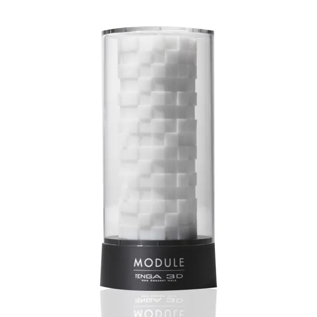 Мастурбатор Tenga 3D Module (білий)