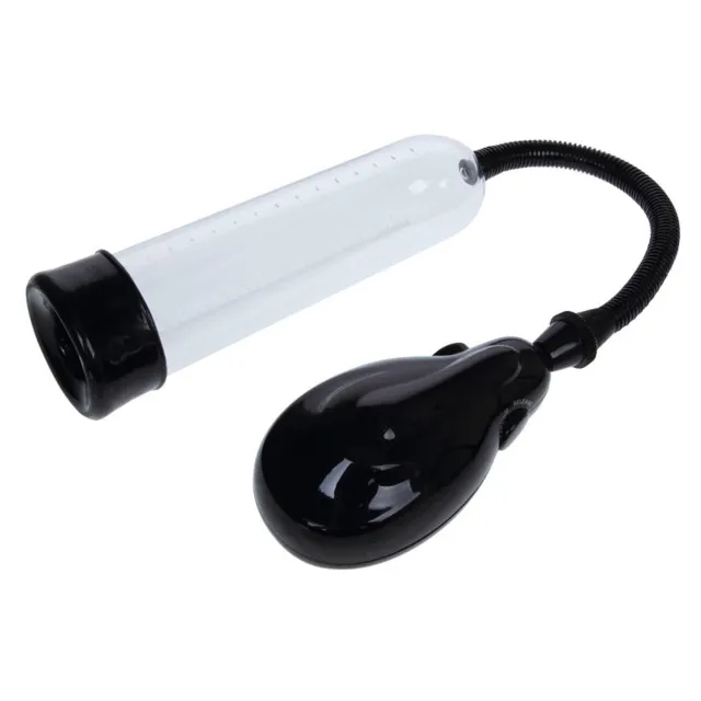 BAILE Automatic air pump machine - Pompka do penisa, Przezroczysty, 24.5 cm