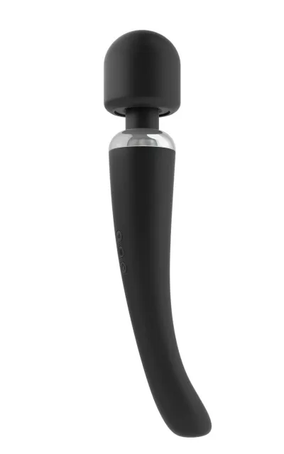 Вібромасажер Dorcel Megawand, 29,5 см (чорний)