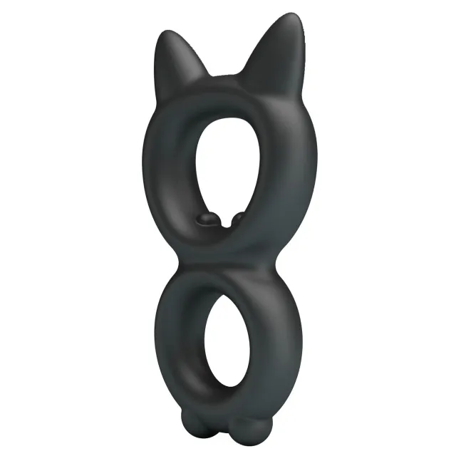 Эрекционное кольцо Crazy Bull Toran, 9.3 см (черный)