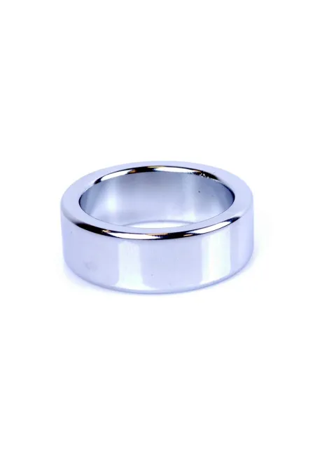 Эрекционное кольцо B - Series HeavyFun Metal Cock Ring Small, 4.5 см (серебристый)