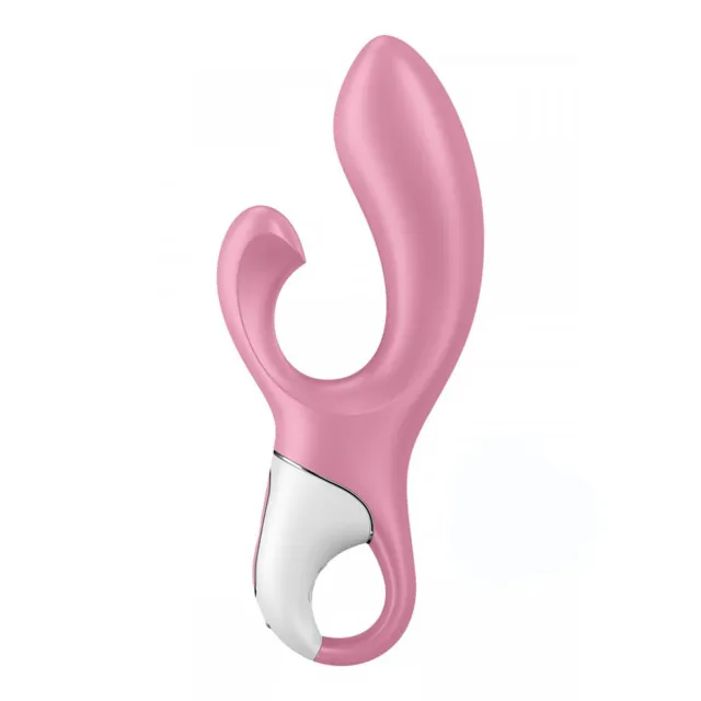 Вибратор-кролик Satisfyer Air Pump Bunny 2, 20 см (розовый)