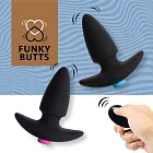 Набор анальных пробок FeelzToys FunkyButts, 12,5 см (черный)