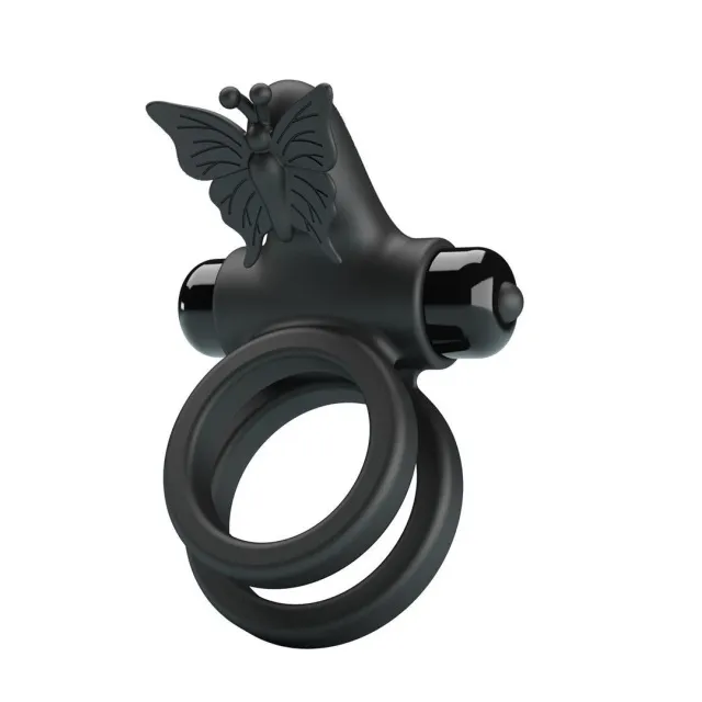 Эрекционное кольцо Pretty Love Passionate Ring IX, 8,6 см (черный)