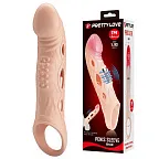 Насадка на пенис Pretty Love Penis Sleeve Brad, 21.3 см (телесный)
