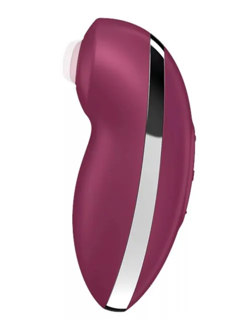 Вибратор для клитора Satisfyer Tap Climax 2 (бордовый)