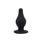 Silexd Model 2 - Korek analny, Czarny, 6, 4 cm, XS