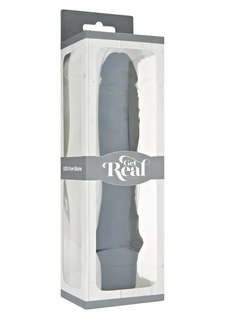 Вибратор Get Real Classic Large, 25 см (черный)