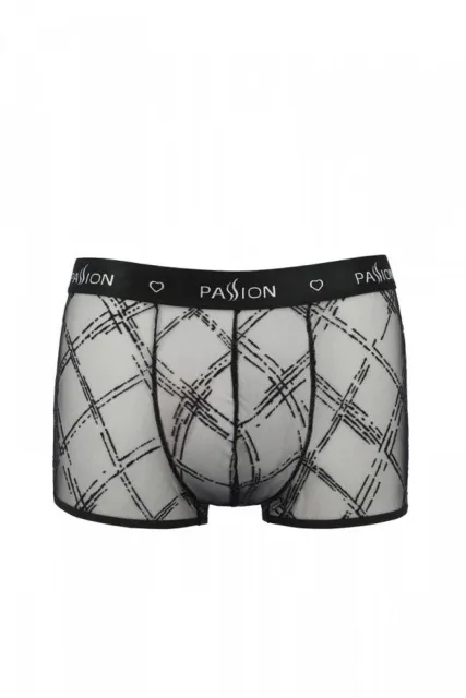 Сексуальные мужские трусы Passion Free Your Senses Short James 032, S/M (черный)