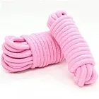 Мотузка для бондажу Toyz4lovers Cotton Rope, 10 м (рожевий)