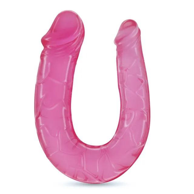 Crushious Double Trouble - Dwustronny dildo B, Różowy, 27 cm
