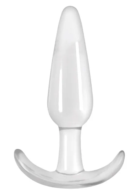 Анальная пробка Jelly Rancher T-Plug Smooth, 10,9 см (прозрачный)
