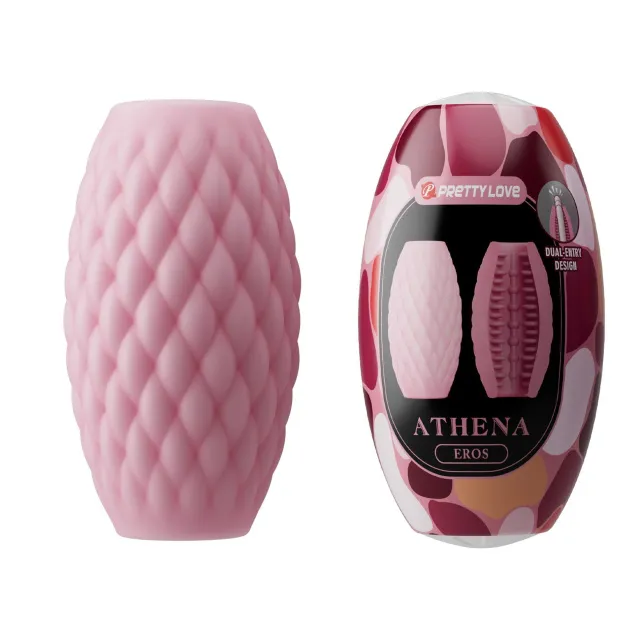Мастурбатор Pretty Love Athena Eros, 7.6 см (розовый)