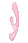 Вибратор-кролик Satisfyer Triple Oh, 24 см (розовый)